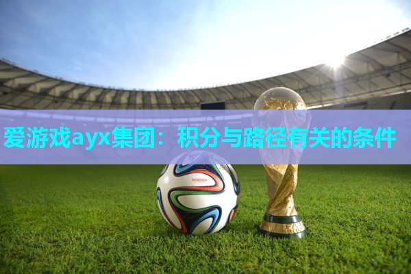 爱游戏ayx集团：积分与路径有关的条件