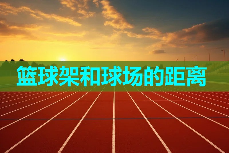 篮球架和球场的距离 篮球架和球场的距离